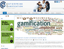Tablet Screenshot of enterprise-gamification.com